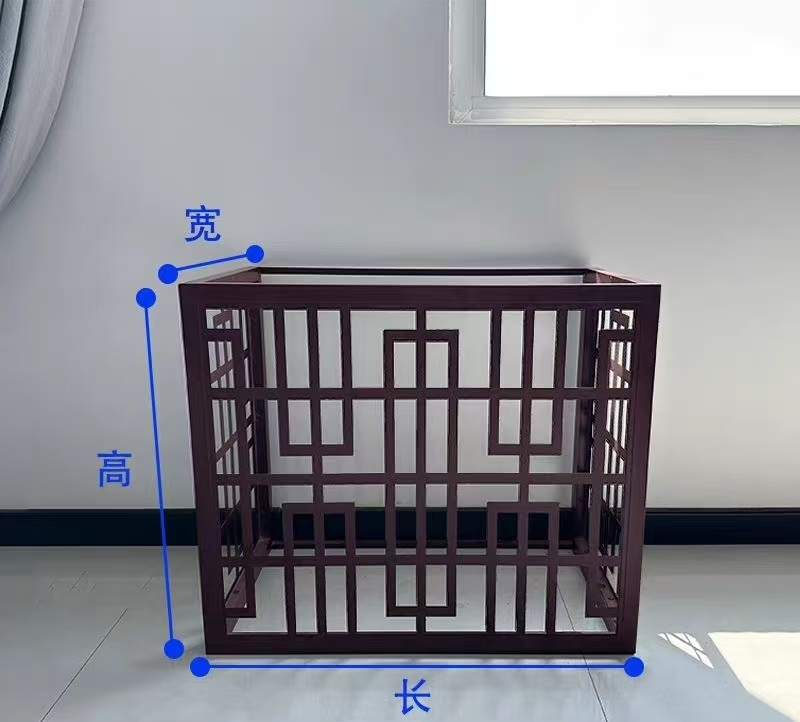 桂林市木纹铝单板镀锌铁板空调罩 - 厂家